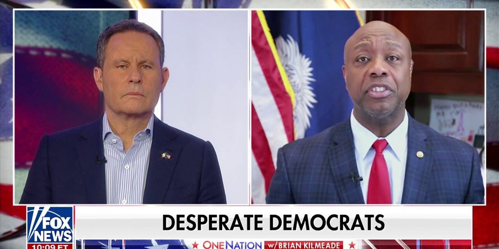Sen. Tim Scott fires back at Maxine Waters' 'civil war' warning