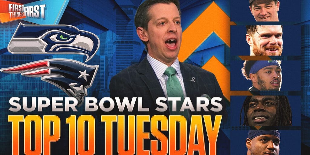 Danny ranks the Super Bowl’s biggest stars — who’s too high? 👀🔥 | First Things First