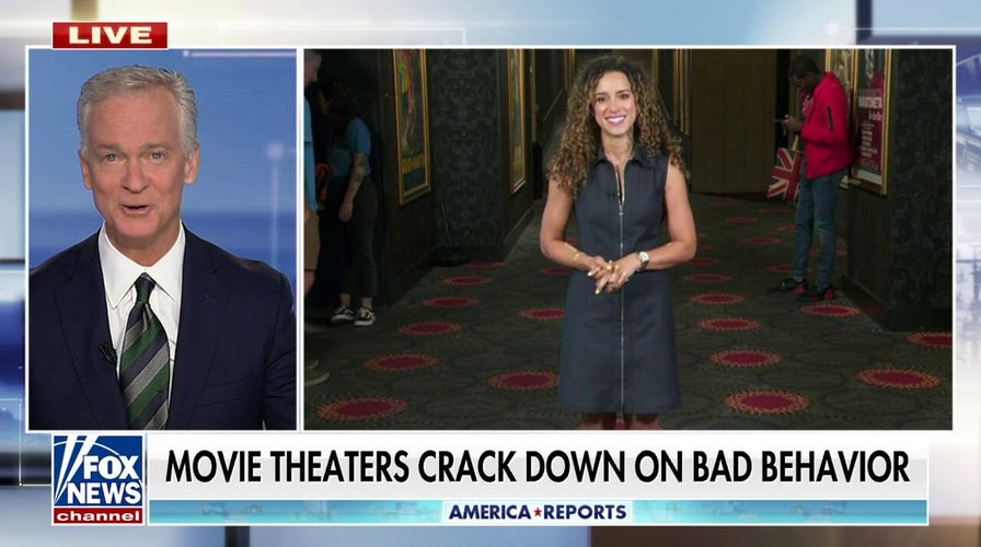 Theaters cracking down on bad movie manners