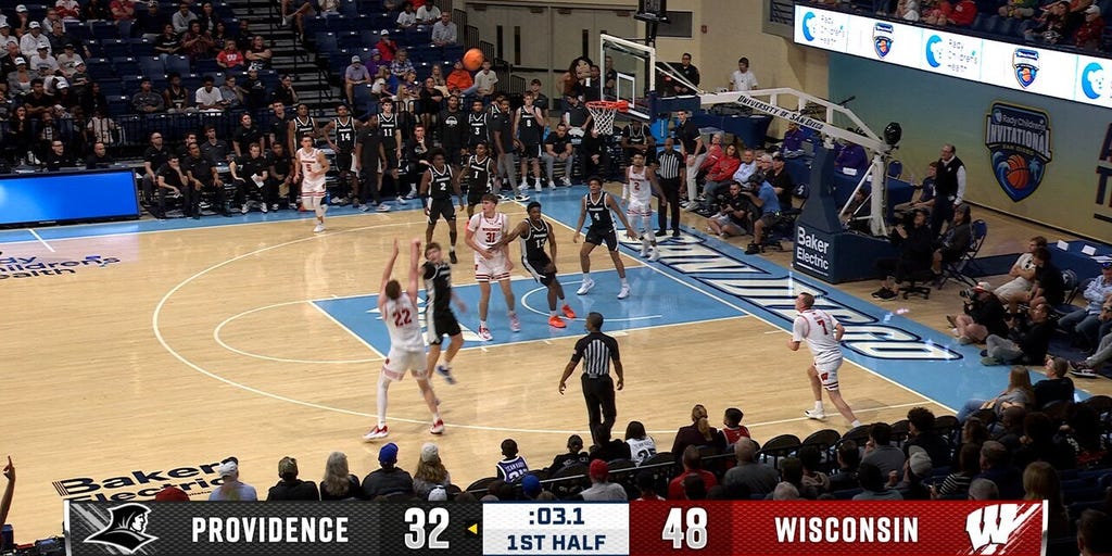 Wisconsin’s Austin Rapp makes 3-point buzzer-beater, extending lead over Providence