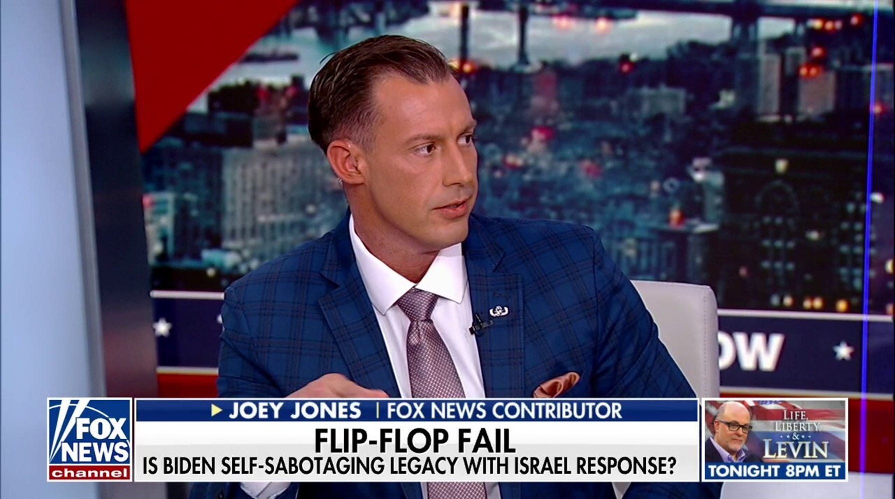 Biden's Lack of Support for Israel Emboldens Hamas, Warns Johnny Joey Jones