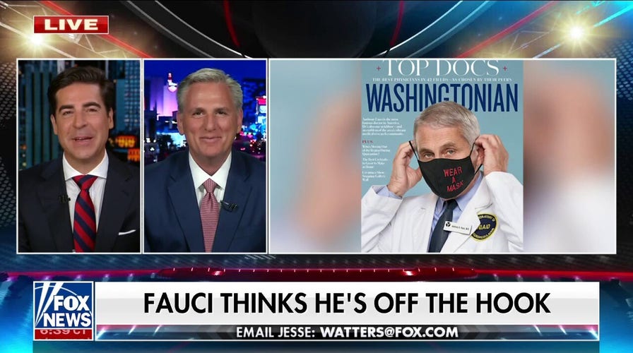Kevin McCarthy: Republicans will hold Dr Fauci accountable