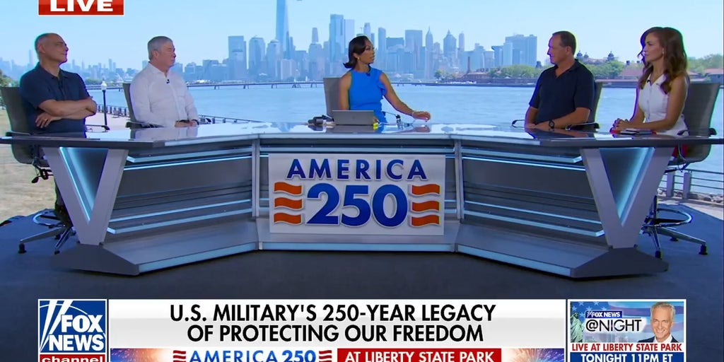 Harris Faulkner honors US service members in America 250 military roundtable