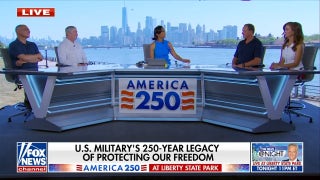 Harris Faulkner honors US service members in America 250 military roundtable