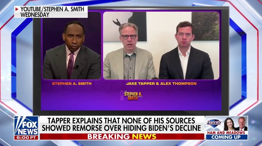Jake Tapper says sources showed no remorse for covering up Biden's decline