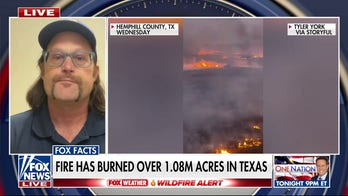 Texas firefighters facing windy, dry conditions as wildfire becomes largest in state history
