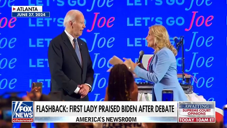 Jill Biden reveals Joe Biden debate 'disaster,' feared stroke during 2024 Trump face-off