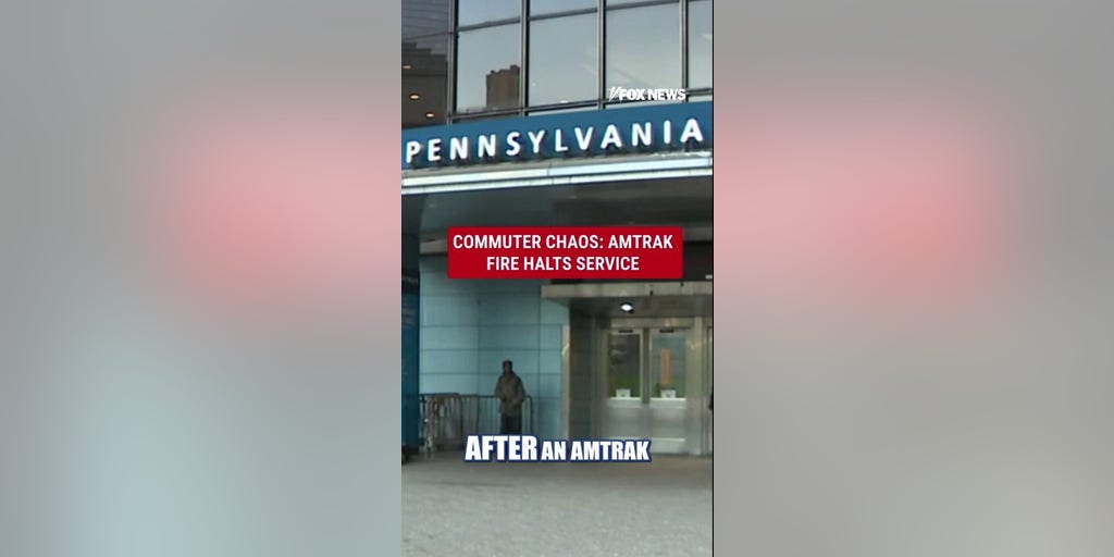 BREAKING: Amtrak fire PARALYZES commuter service