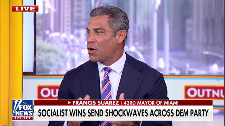 Francis Suarez warns of 'death spiral' from socialist policies in New York
