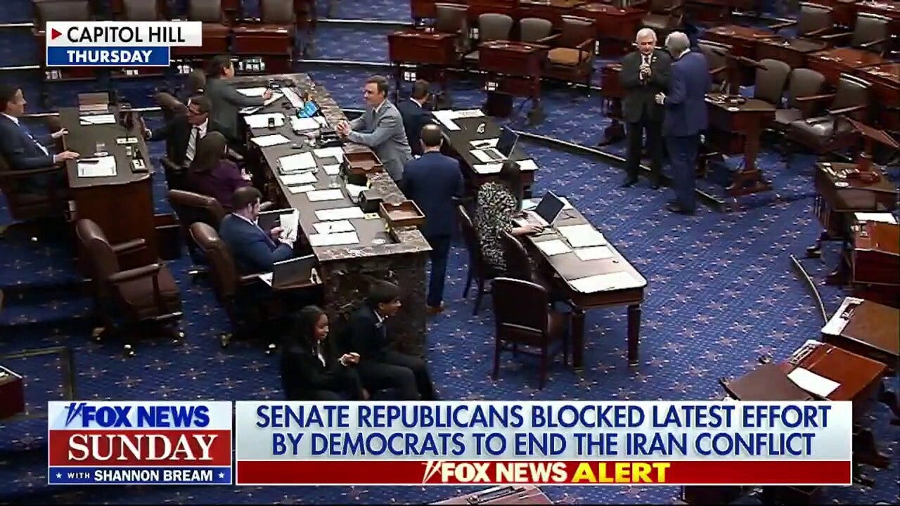 Senate Republicans narrowly block Democrats' effort to end Iran conflict