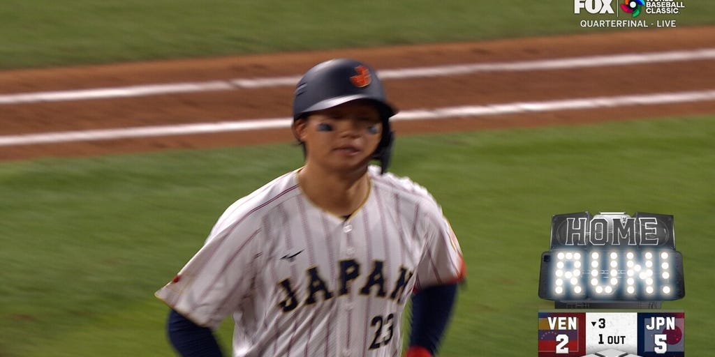 Japan's Shota Morishita hits three-run home run, regaining lead over Venezuela
