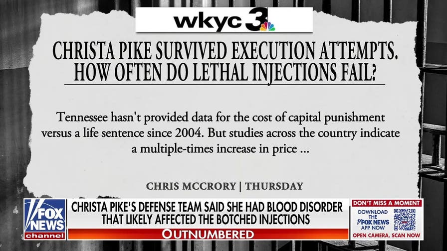 Attorneys for Christa Pike previously warned about possible failed execution