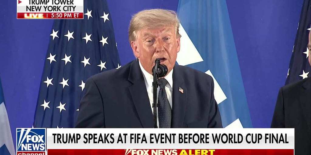 Trump wishes teams luck in World Cup final: ‘May the best team win’