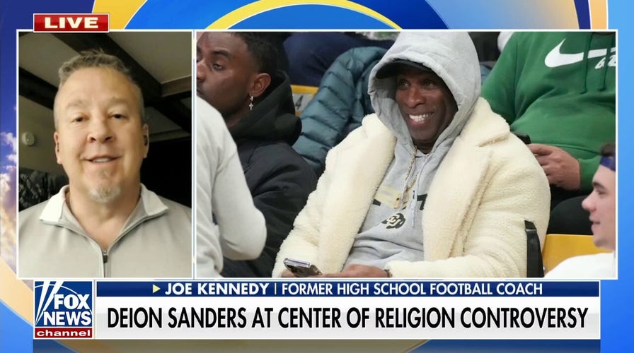 Deion Sanders facing criticism for being outspoken about his Christian faith