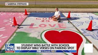 High school senior wins battle with school to display Bible verses on parking spot