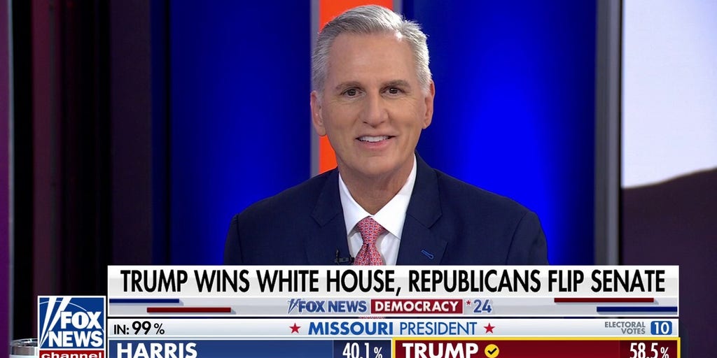 Kevin McCarthy says Trump’s victory, Republicans flipping Senate 'came down to the issues