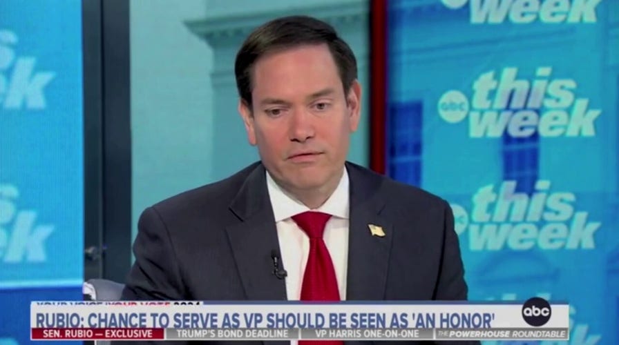 ABC News host questions Marco Rubio on why it would be an 'honor' to serve as Trump's VP