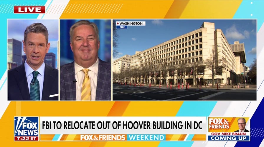 FBI to relocate out of Hoover building in DC