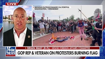 Flag burning protest was sponsored by American unions: Rep. Brian Mast