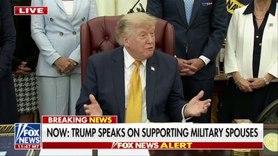 Trump signs executive order for military families