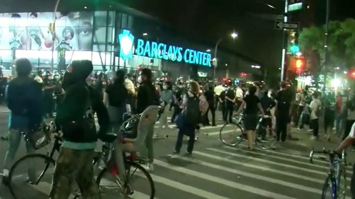 Violent George Floyd protests erupt in Atlanta and New York City