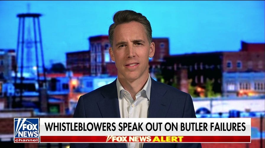 Whistleblowers say lead agent at Trump assassination attempt was 'inexperienced': Sen. Josh Hawley