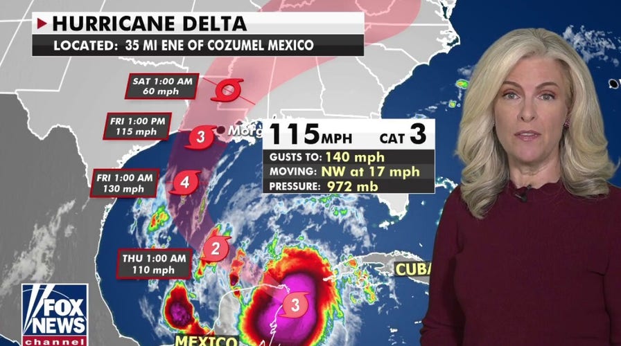 Hurricane Delta Now Leaving Yucatán Coast, Could Hit Gulf Coast As Major  Storm