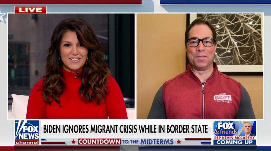 Biden ignoring border crisis a 'complete and total abdication of his responsibilities': Mark Ronchetti
