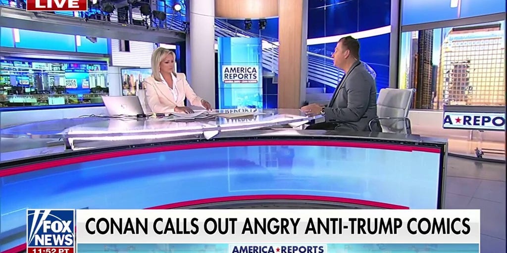 Conan O’Brien calls out angry anti-Trump comics