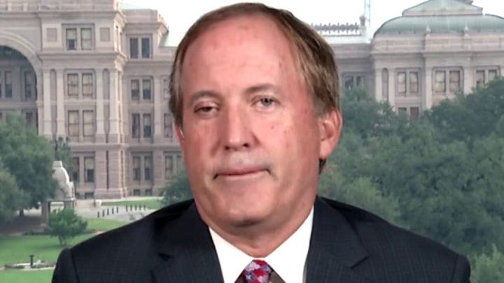 Ken Paxton reacts to Texas governor fighting calls to defund police