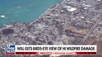 Will Cain gets firsthand look at Hawaii wildfire damage