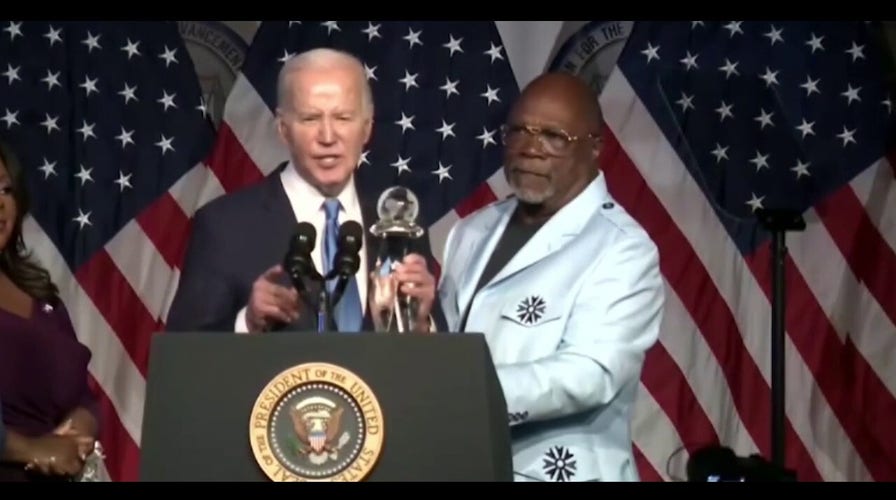 Biden delivers remarks at NAACP event