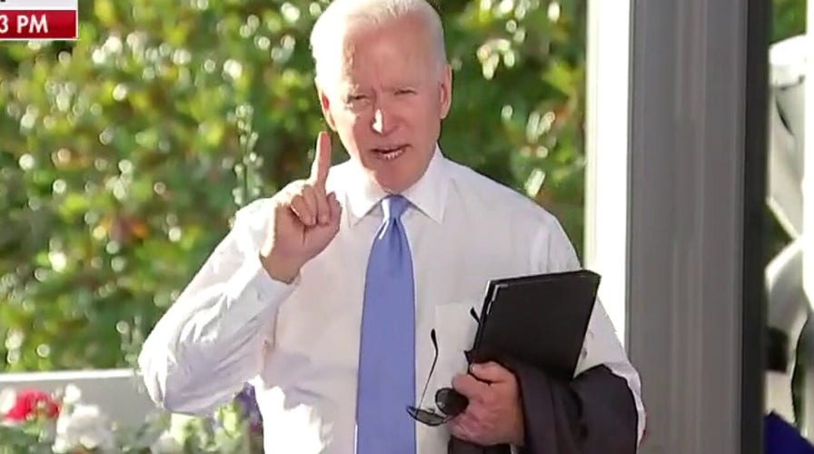Biden snaps at reporter over question about Putin: 'You're in the wrong business'