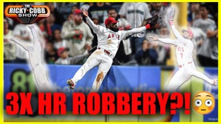Greatest Defensive Game EVER? Jo Adell Robs THREE Home Runs! | The Ricky Cobb Show - Fox News