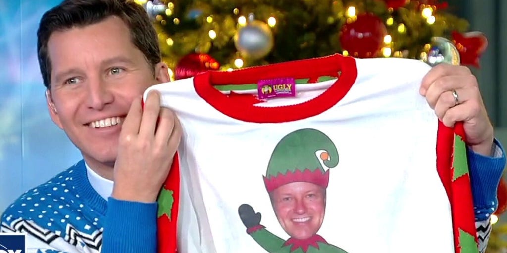 'Fox & Friends' crew model 'ugly' Christmas sweaters Fox News Video