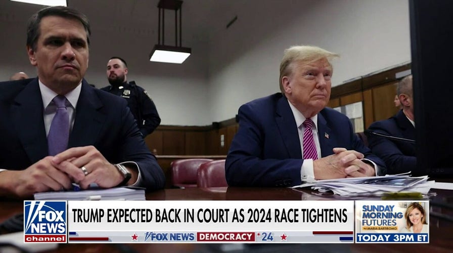 Trump expected back in court Monday for day one of hush money trial