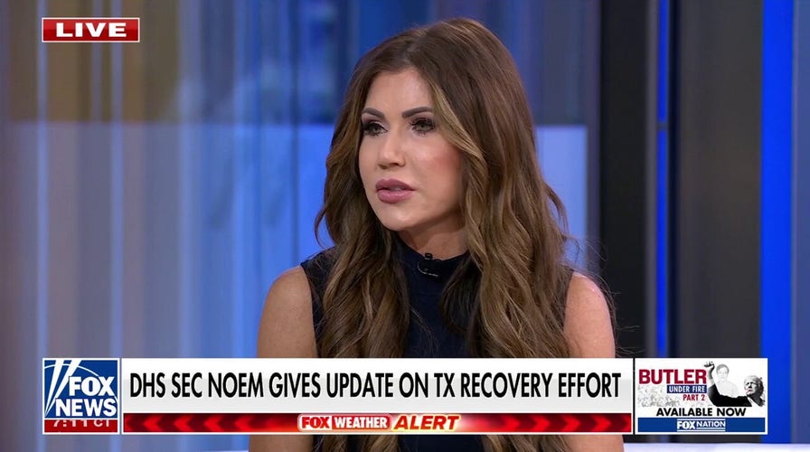 Noem fires back at 'fake news' CNN for Texas flood coverage: 'Disservice to the country'