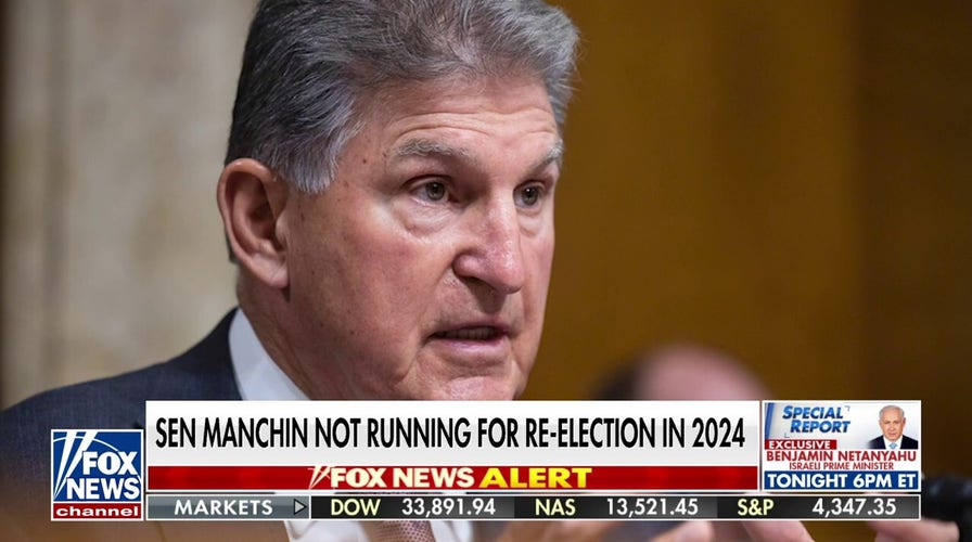 Manchin not running for re-election in 2024