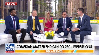 Comedian Matt Friend leaves host laughing with hilarious Trump, Bill Maher impression