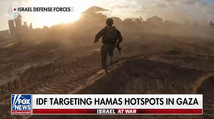 IDF footage shows Israeli military raiding Hamas commander's headquarters