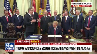 Un congresista de Alaska celebra una inversión de 54.000 millones de dólares en un proyecto de GNL.