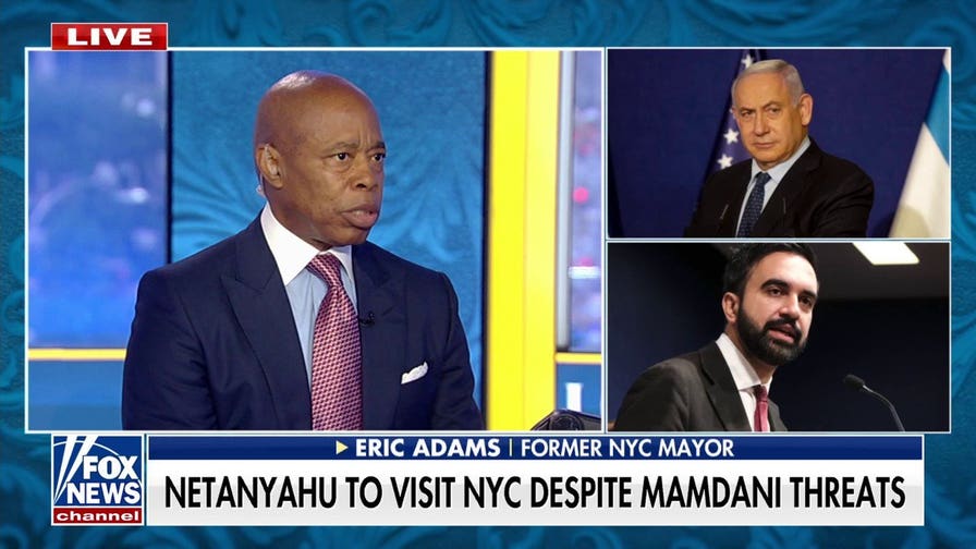 Eric Adams blasts Zohran Mamdani's anti-Netanyahu stance