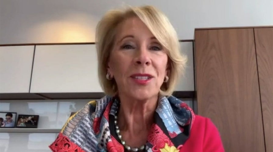 Betsy DeVos shares her concerns about schools failing to reopen for in-person learning