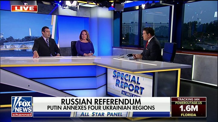 Putin annexes four Ukrainian regions