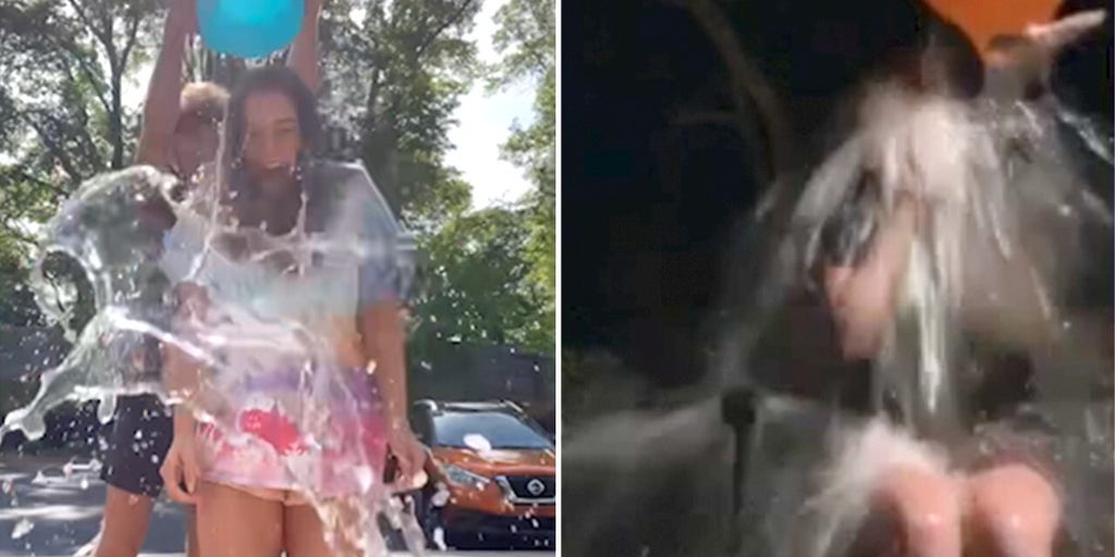 In Ice Bucket Challenge revival, girls get dumped with ice water for mental health