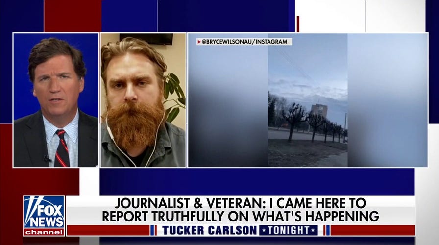 Journalist says he went to Ukraine to report truthfully on what's happening