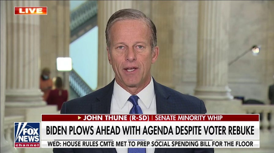 Sen. John Thune touts GOP victories as 'response to the Biden agenda'