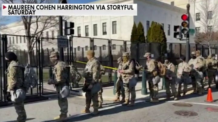 FBI vetting 25,000 National Guard troops over fears of insider attack on Inauguration Day