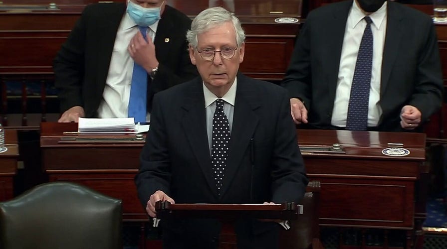 McConnell: 'The US Senate will not be intimidated'