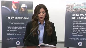 Noem backs SAVE America Act, slams 'radical left' opposition to voter IDs and proof of citizenship